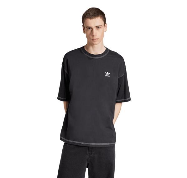 JW0971-E adidas Essentıals Tee Erkek T-Shirt Siyah - Image 1