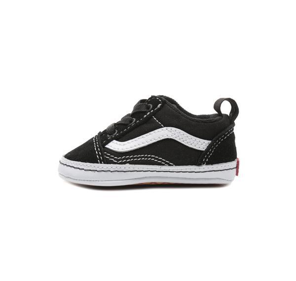 0A3U8K6BT1-R Vans In Old Skool Crib Bebek Spor Ayakkabı Siyah - Image 1