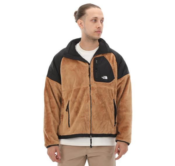 F0A84F6KOM1-R The North Face M Versa Velour Jacket Erkek Ceket Kahve - Image 1