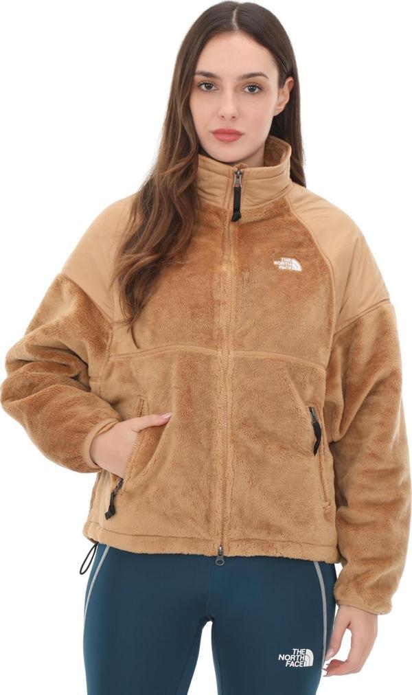 F0A84F8I0J1-R The North Face W Versa Velour Jacket Kadın Ceket Kahve - Image 1