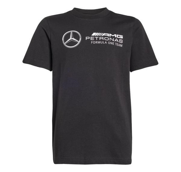 JZ0901-C adidas Mercedes - Amg Dna Gftee Y &Ccedil;ocuk T-Shirt Siyah - Image 1