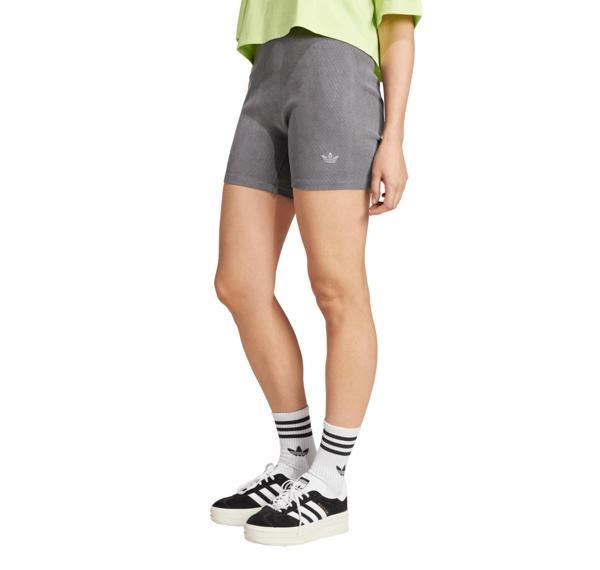 JW3592-K adidas Rıb Shorts Wash Kadın Tayt Gri - Image 1
