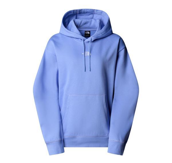F0A89EN0YI1-R The North Face W Essentıal Oversıze Hoodıe Kadın Sweatshirt Mavi - Image 1