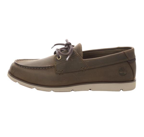 B0A42X7ET41-R Timberland Grafton Bay Lace Up Shoe Erkek Spor Ayakkabı Kahve - Image 1