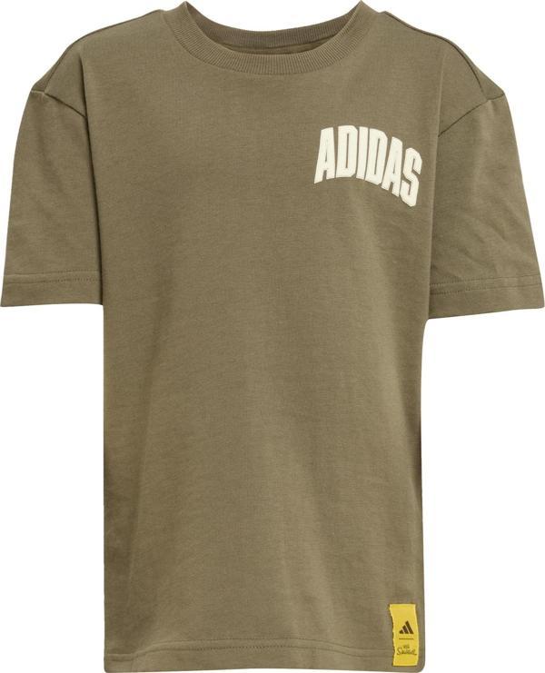 JL9195-C adidas The Simpsons &Ccedil;ocuk T-Shirt Haki - Image 1