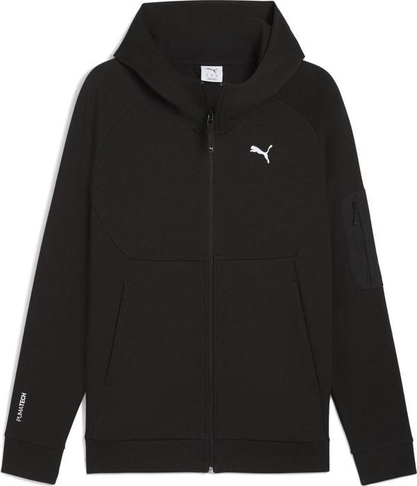 688045-01 Puma Pumatech Fz Hoodie Erkek Ceket Siyah - Image 1