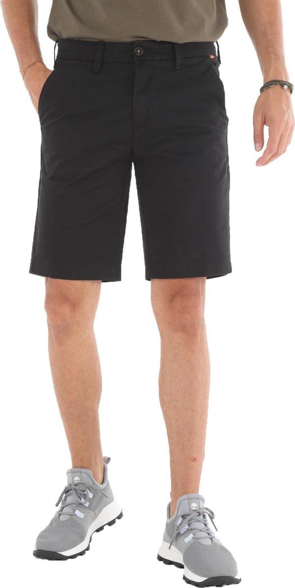 B0A2DFM0011-R Timberland Squam Lake Stretch Twill Straight Chino Erkek Şort Ve Kapri Siyah - Image 1