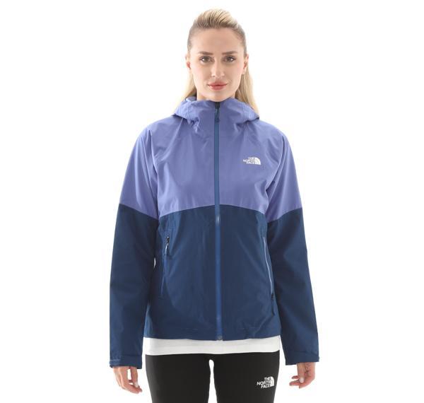 F0A87GP8Z51-R The North Face W Dıablo Dynamıc Zıp-In Jacket Kadın Yağmurluk-R&uuml;zgarlık Mavi - Image 1