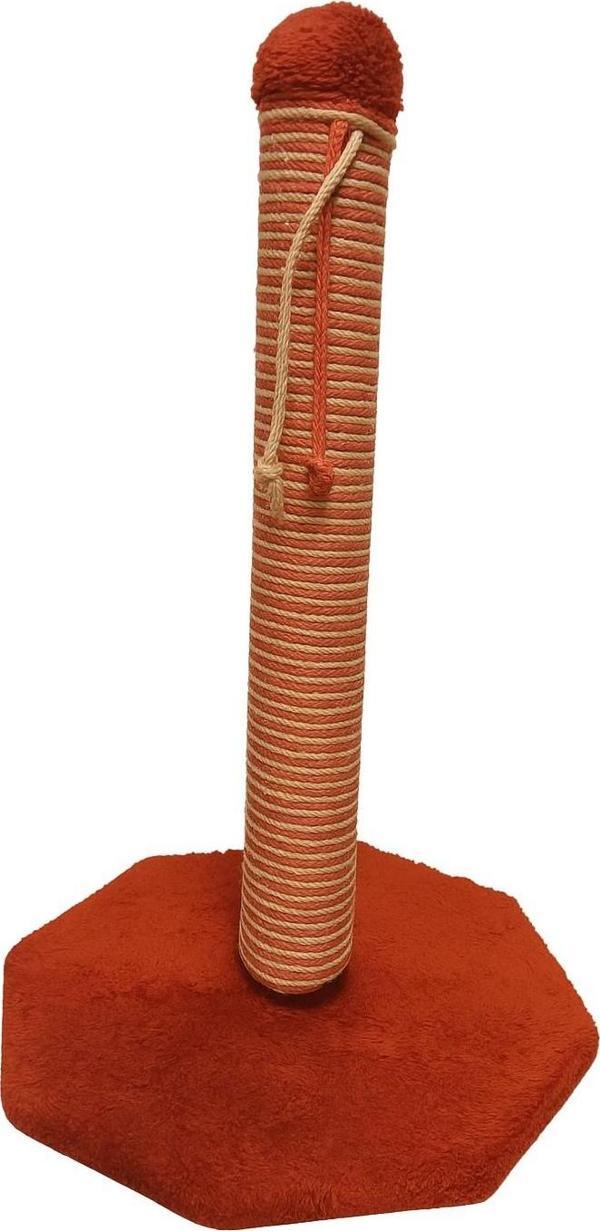 Reyo Pet Sekizgen Kedi Tırmalama Platformu Kırmızı - Image 1