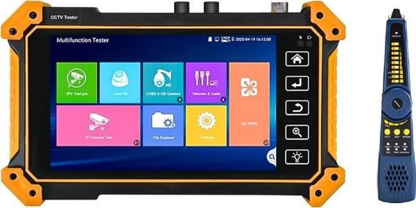 Ayt Novacom NVC-MFOV58 IP-HD-TVI-CVI-AHD-OPM-VFL Fiber CCTV Kamera Test Ayarlama Cihazı - Image 1