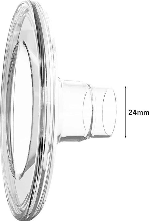 Bebebao 24 mm Silikon Göğüs Kalkanı Flanş  (P1 modeli ile uyumlu) - Image 1