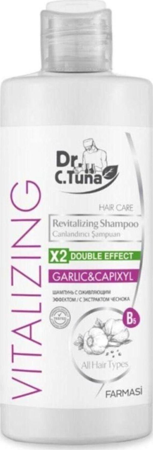 Dr. C. Tuna Vitalizing Tüm Saçlar için Canlandırıcı Sarımsaklı Şampuan 225 ml - Image 1