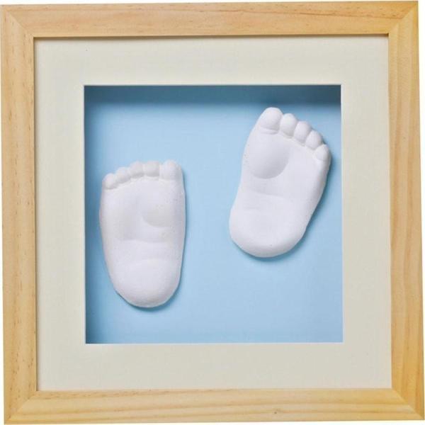 Baby Memory Prints El Ve Ayak Izi 3d Çerçeve Naturel - Image 1