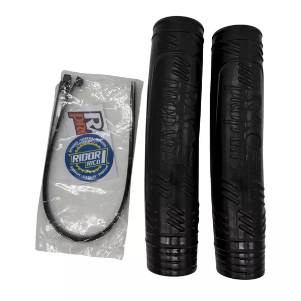 Raceproparts Ön Süspansiyon Koruma - Siyah (Tüm Enduro Mx Offroad Motosiklet için uyumlu) - Image 1
