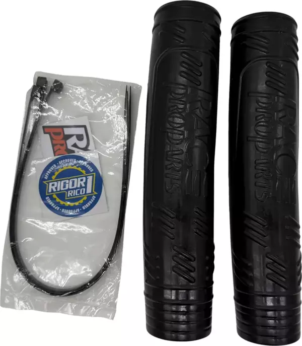 Raceproparts Ön Süspansiyon Koruma - Siyah (Tüm Enduro Mx Offroad Motosiklet için uyumlu) - Image 1