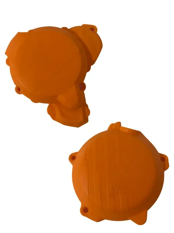 Raceproparts Debriyaj ve Statör Kapak Koruma Set - Turuncu 2T (Ktm Husqvarna Gasgas 24-25 uyumlu) - Image 1