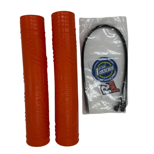 Raceproparts Ön Süspansiyon Koruma - Turuncu (Tüm Enduro Mx Offroad Motosiklet için uyumlu) - Image 1