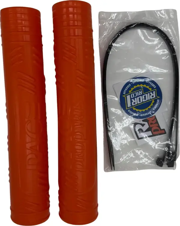 Raceproparts Ön Süspansiyon Koruma - Turuncu (Tüm Enduro Mx Offroad Motosiklet için uyumlu) - Image 1