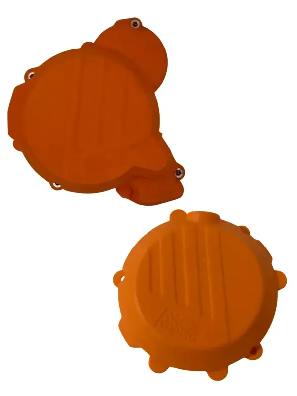 Racepro Debriyaj ve Statör Kapak Koruma Set-Turuncu(Ktm Husqvarna 17-23 Gasgas 21-23 uyumlu) - Image 1