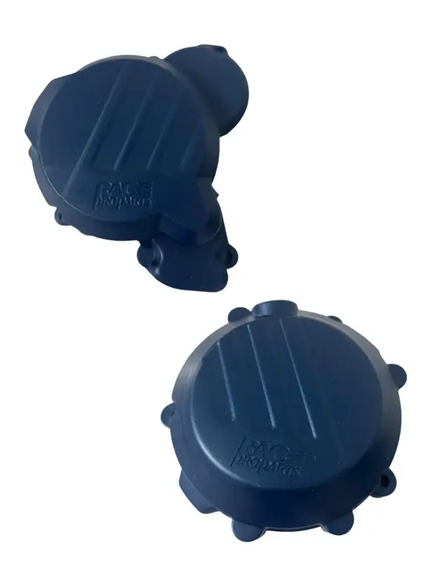 Raceproparts Debriyaj ve Statör Kapak Koruma Set - Mavi 2T (Ktm Husqvarna 17-23 Gasgas 21-23 uyumlu) - Image 1