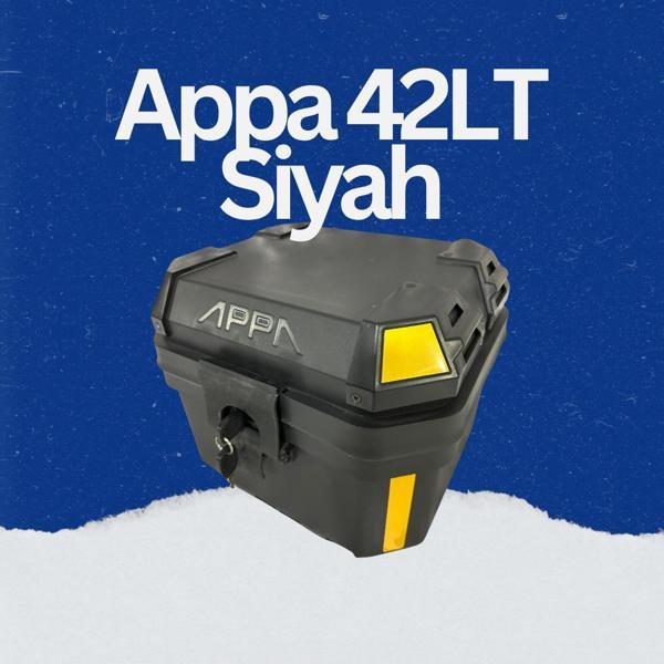 Appa Motosiklet Çantası - Siyah 42 Lt.  - Image 1