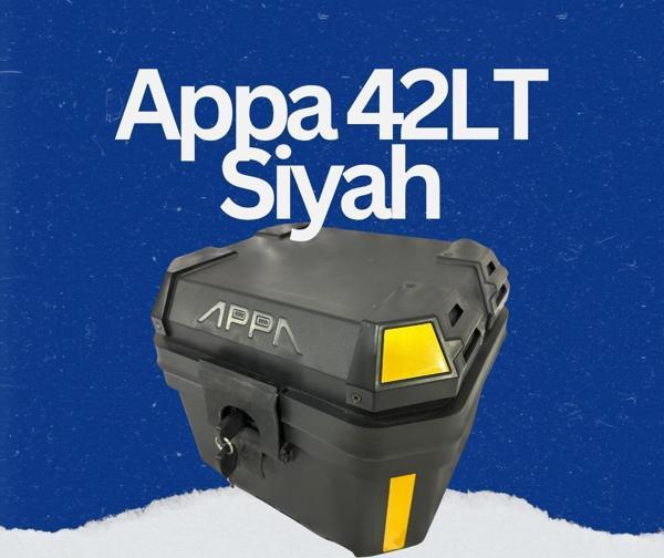 Appa Motosiklet Çantası - Siyah 42 Lt.  - Image 1