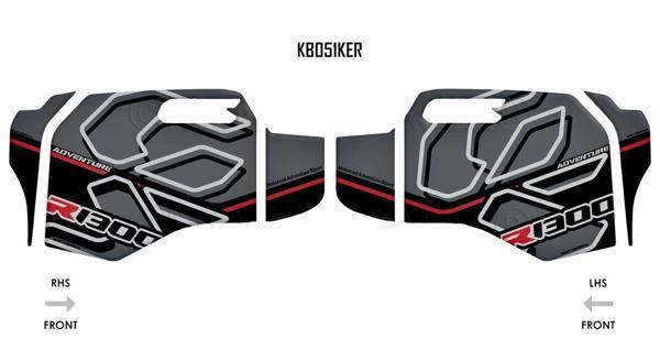 MotoGrafix Tank - Knee Pad BMW R1300GS Adventure Trophy 2024-2025 - Image 1