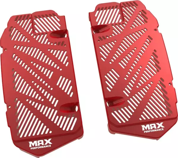 Max Performance Pro Radyatör Koruma - Kırmızı (KTM 17-25 Husqvarna 17-25 Gasgas 21-25 uyumlu)  - Image 1
