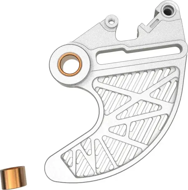 Arka Disk Koruma-Gümüş (Ktm 04-25 Husqvarna 14-25 Gasgas 21-25 Sherco 13-25 uyumlu) - Image 1