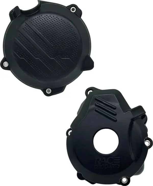 Raceproparts Debriyaj ve Statör Kapak Koruma Set - Siyah 4T (Ktm Husqvarna Gasgas 24-25 uyumlu) - Image 1