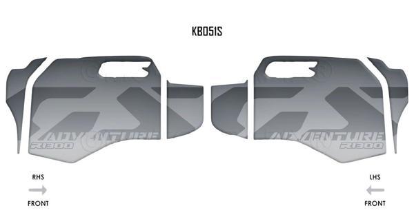 MotoGrafix Tank - Knee Pad BMW R1300GS Adventure Trophy 2024-2025 - Image 1