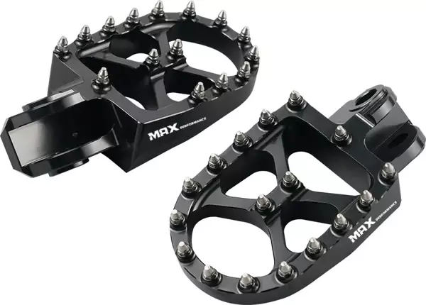 Alüminyum Foot Pegs - Siyah (Beta Xtrainer 15-25 Beta RR 13-19 Ktm 98-16 Husqvarna 14-16 uyumlu) - Image 1