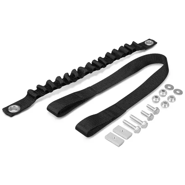 Strap Ön+Arka Kit - Kaldırma Çekme Kayışı Seti - Siyah (Ktm Husqvarna Gasgas 24-25 TBI uyumlu)  - Image 1