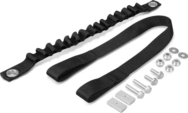 Strap Ön+Arka Kit - Kaldırma Çekme Kayışı Seti - Siyah (Ktm Husqvarna Gasgas 24-25 TBI uyumlu)  - Image 1