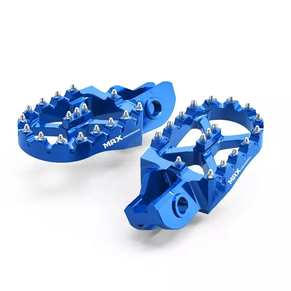 Alüminyum Foot Pegs - Genişletilmiş Ayaklık - Mavi (Ktm 17-23 Husqvarna 17-23 Gasgas 21-23 uyumlu) - Image 1