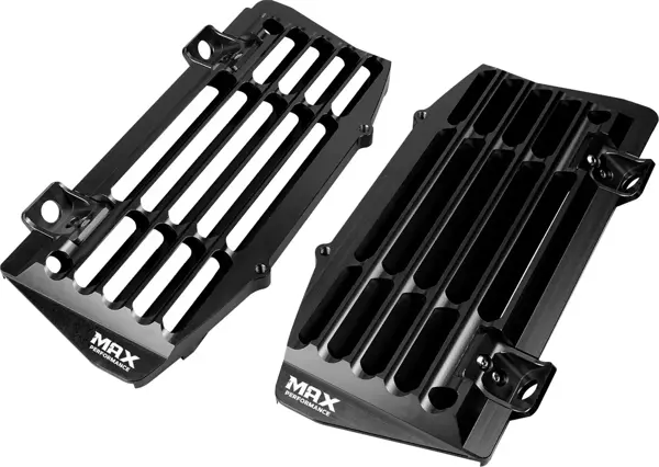 Max Performance CNC Radyatör Koruma - Siyah (KTM 17-25 Husqvarna 17-25 Gasgas 21-25 uyumlu)  - Image 1