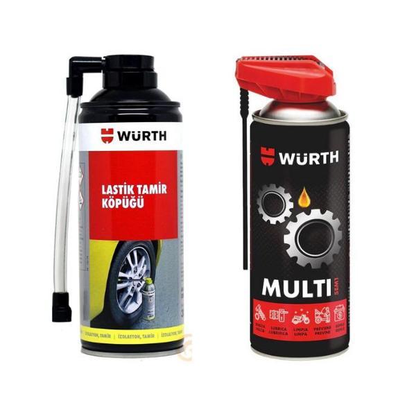Würth 2'li Bakım Seti (Lastik Tamir Kiti - Multi Kobra 5in1) - Image 1