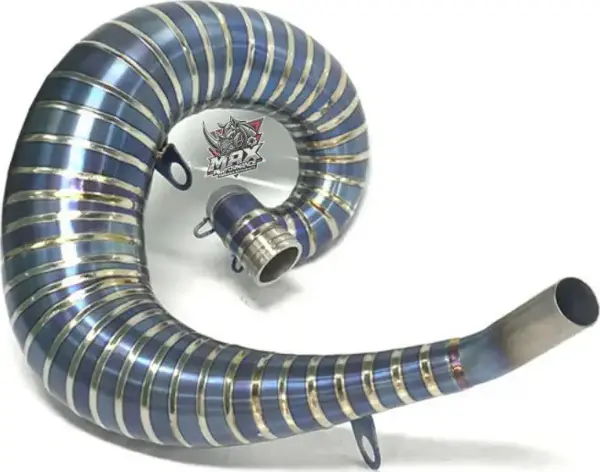 Max Performance Salyangoz Egzoz - Titanium Silver (Ktm Husqvarna Gasgas 250/300 2T TBI uyumlu) - Image 1