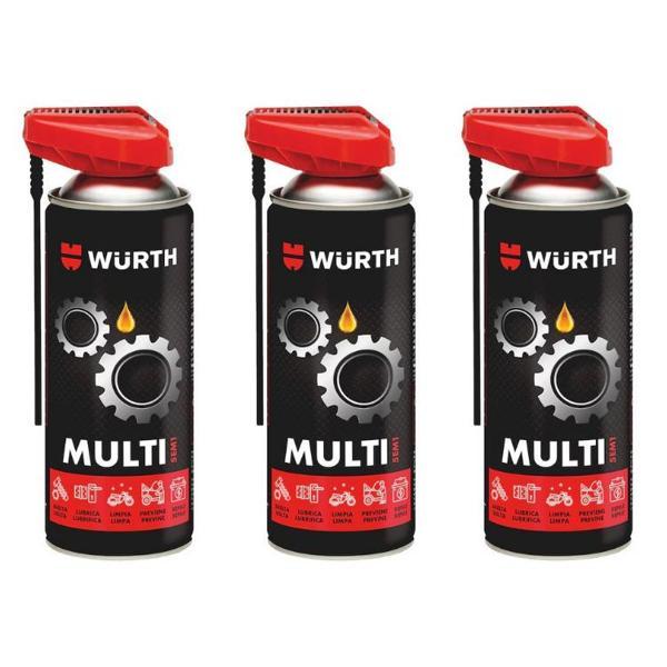 Würth Multi 5in1 Çok Amaçlı Bakım Yağı-Pas Sökücü 400 ml x3 - Image 1