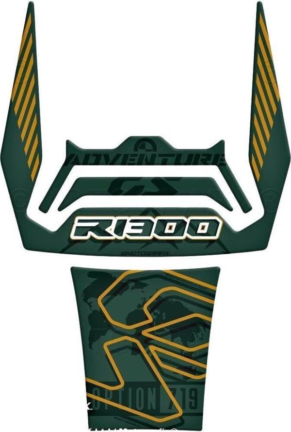 MotoGrafix Tank Pad BMW R1300GS Adventure Trophy 2024-2025 - Image 1