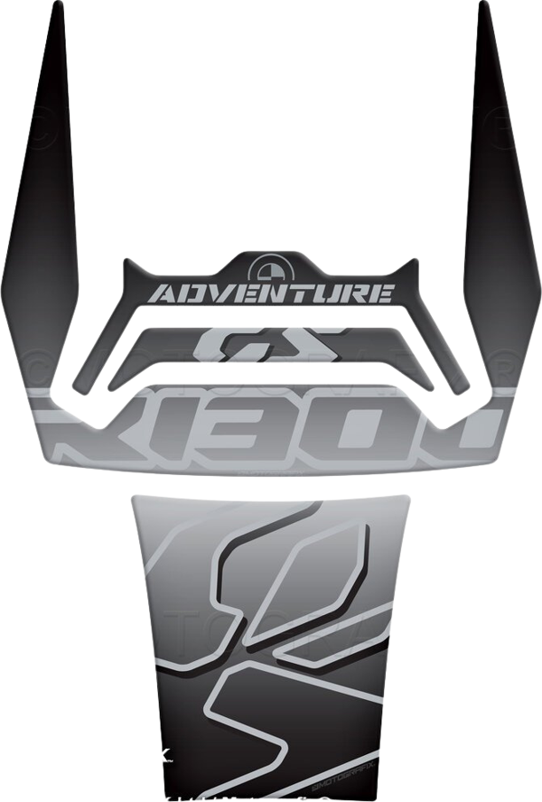 MotoGrafix Tank Pad BMW R1300GS Adventure Trophy 2024-2025 - Image 1