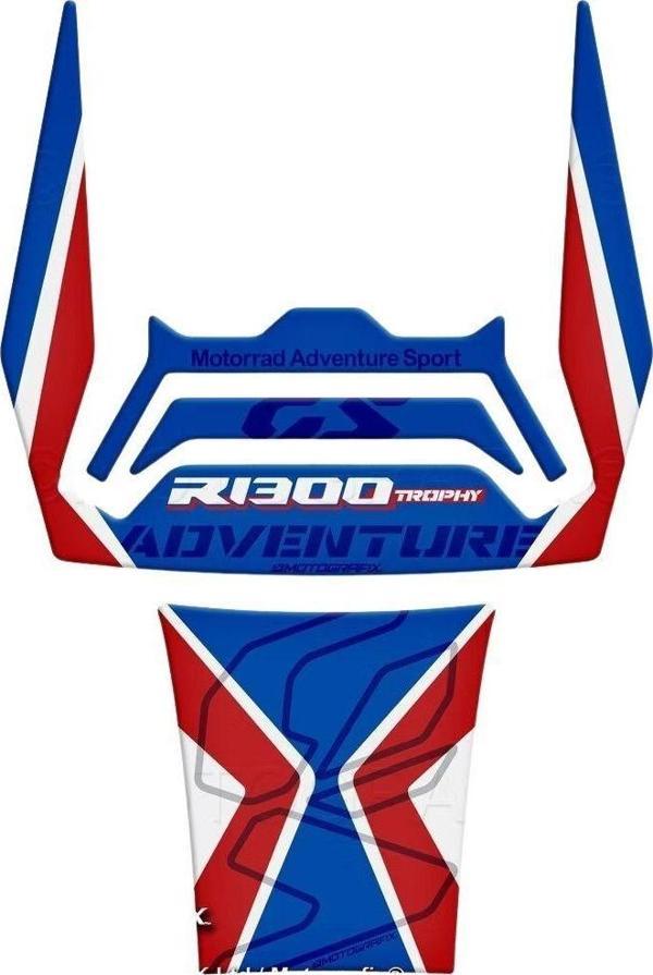 MotoGrafix Tank Pad BMW R1300GS Adventure Trophy 2024-2025 - Image 1