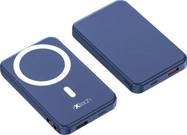 İxtech 15W Magsafe Powerbank 10000 Mah Mavi - Ix- Pb020 - Image 1