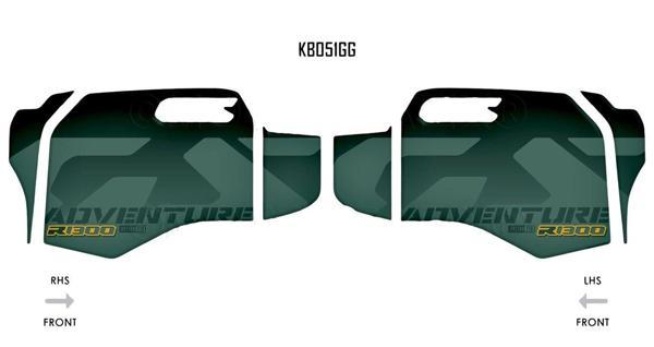 MotoGrafix Tank - Knee Pad BMW R1300GS Adventure Trophy 2024-2025 - Image 1