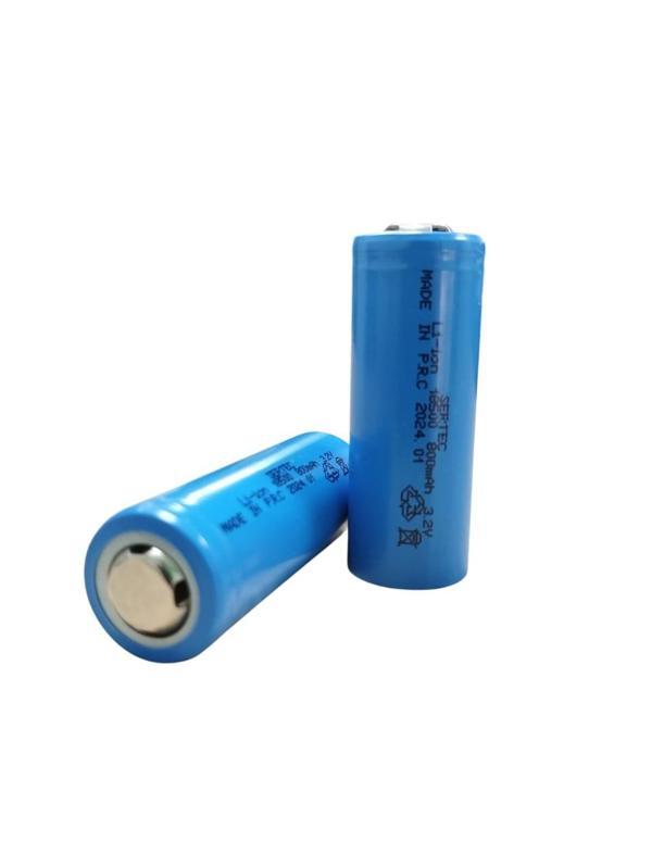 Büro Ev Ofis Hobi Atölyesi için 18500 800MAH 3.2V IFR Şarj Edilir Life Pil - Image 1