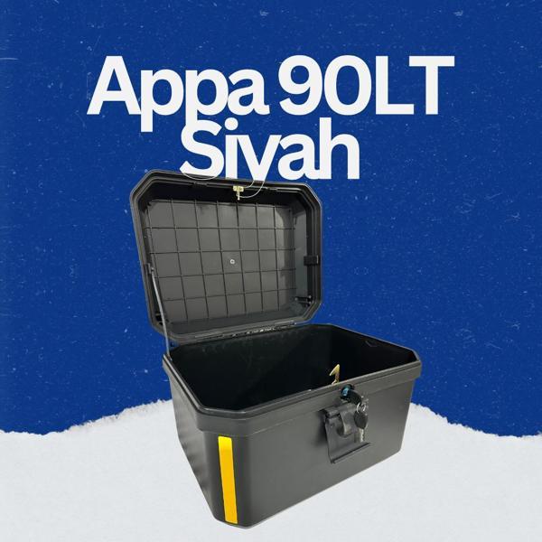 Appa Motosiklet Çantası - Siyah 90 Lt.  - Image 1