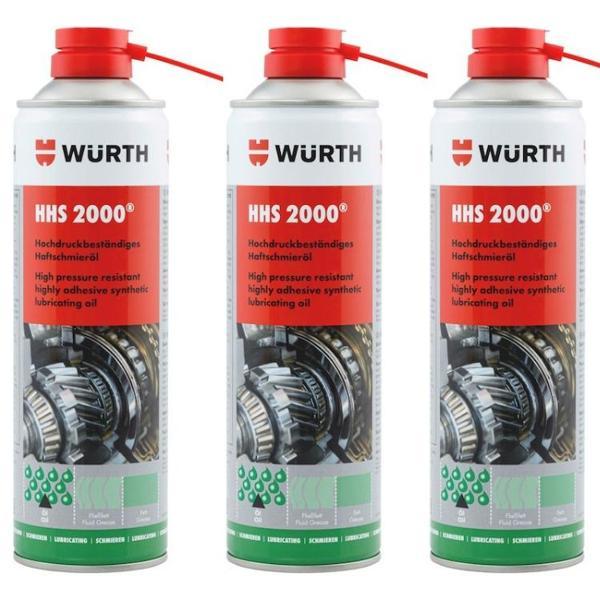 Würth Tutunma Özellikli Yağlama Spreyi - HHS 2000 500 ml x3 - Image 1