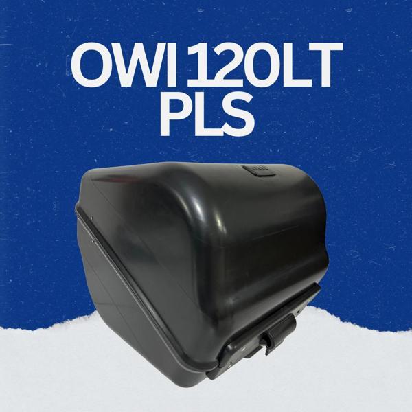 Owi Plastik Kurye Sepeti Siyah 120 Lt.  - Image 1
