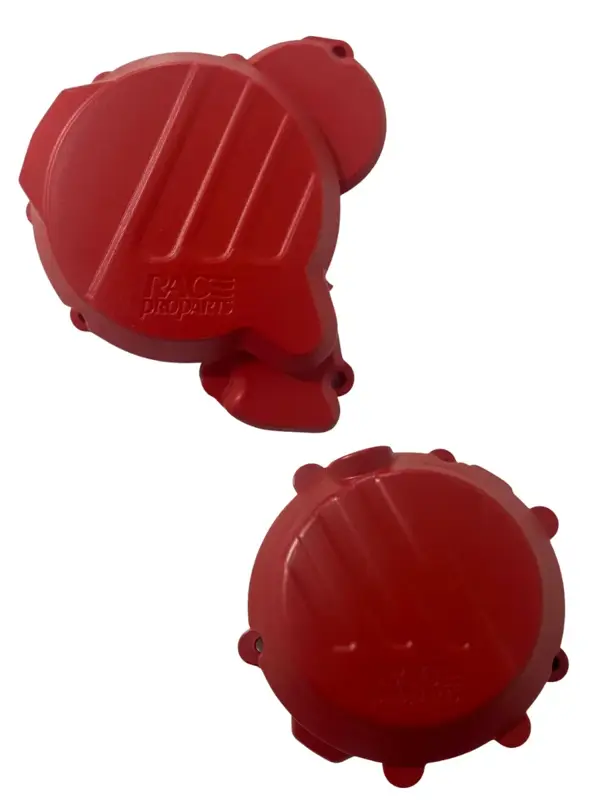 Racepro Debriyaj ve Statör Kapak Koruma Set-Kırmızı(Ktm Husqvarna 17-23 Gasgas 21-23 uyumlu) - Image 1