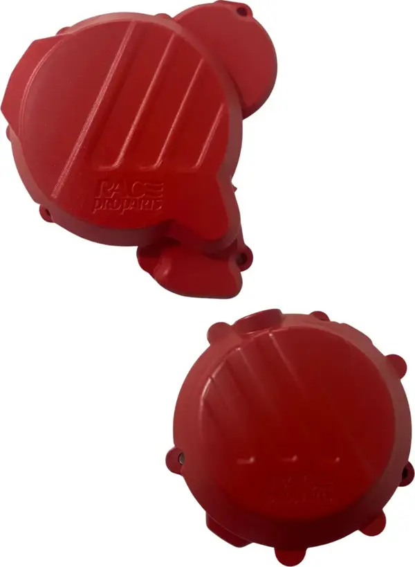 Racepro Debriyaj ve Statör Kapak Koruma Set-Kırmızı(Ktm Husqvarna 17-23 Gasgas 21-23 uyumlu) - Image 1